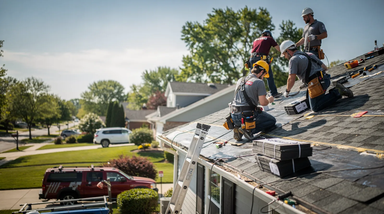 Roof Repair in Brookston, TX around you